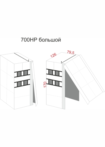 Чехол 700HP большой