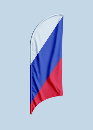 Флаг виндер (перо) РФ